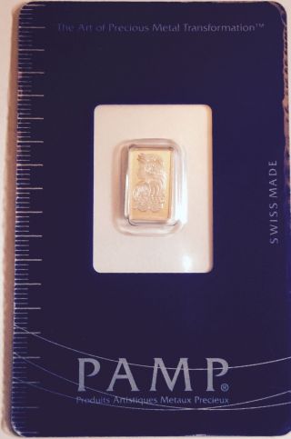 Pamp Suisse 1 Gram Platinum Fine 999,  5 photo