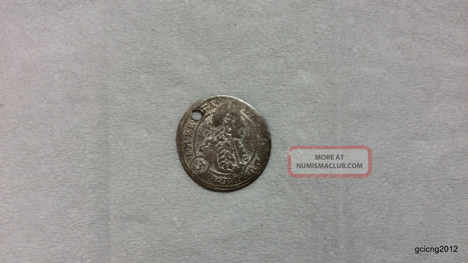 3 Kreuzer 1702 Leopold I Prague Bohemia Coins: Medieval photo