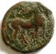 Rare Zeugitana Carthage Punic Bronze Ae22 Tanit Horse - Sng 307 Coins: Ancient photo 1