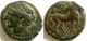 Rare Zeugitana Carthage Punic Bronze Ae22 Tanit Horse - Sng 307 Coins: Ancient photo 2