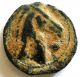 Rare Zeugitana Carthage Punic Bronze Ae22 Tanit Horse ' S Head - 300 - 264 Bc Coins: Ancient photo 1