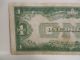 1934 Funny Back Silver Certificate Large Blue Seal & Large Blue One On Face Vg, Small Size Notes photo 1