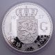 Netherlands 1 Gulden 1957 Silver Coin Proof Queen Juliana Of Netherlan 45 Mm Netherlands photo 1