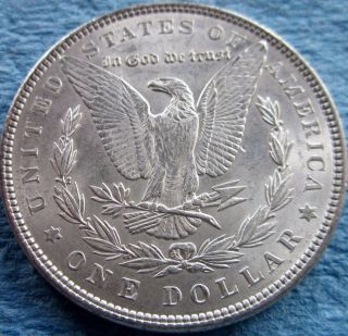 1887 - P Morgan Silver Dollar (hoard) Gem Bu/ms Prooflike Gorgous Detail 5062 photo