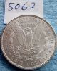 1887 - P Morgan Silver Dollar (hoard) Gem Bu/ms Prooflike Gorgous Detail 5062 Dollars photo 4