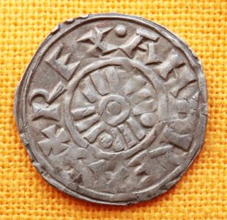 Medieval Hungarian Coin - Arpad Dynasty I.  Andreas Rex Silver Denar,  1047 - 1060. photo