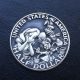 Double - Sided Silver Carved Half Dollar Coin.  Alice In Wonderland. Exonumia photo 2