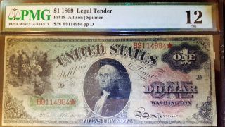 1869 $1 Legal Tender 
