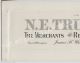 Antique N.  E.  Trust Co.  “merchants Of Redemption” Boston - Die Proof Engraving Stocks & Bonds, Scripophily photo 2