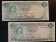 Bahamas 1968y 1 Dollar Afine 2pc (maybe Cleaning) 　 // 0.  99 North & Central America photo 1