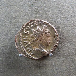 T26 - Gallic Empire Tetricus Ii Ar Antoninianus.  Treves,  272 - 274 A.  D.  Spes photo