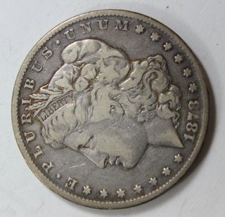 1878 - Cc Morgan Silver Dollar Coin photo
