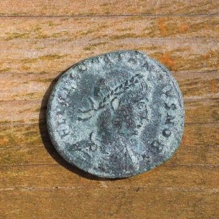 Constantius Ii Ae 3 Ancient Roman Bronze Coin Heraclea photo