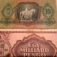 Hungary 10 Pengo Banknote 1936 & Hungary 1 Milliard Pengo 1946 Banknote Paper Money: World photo 8