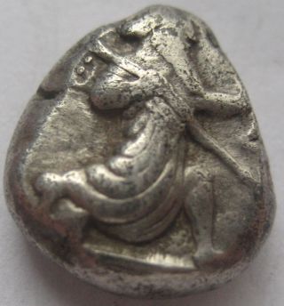 Persia Achaemenid Empire Ca 375 - 340 Rare And Silver Siglos photo