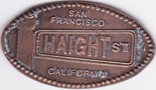 Haight St.  San Francisco California Zinc/horizontal Ec 324 photo
