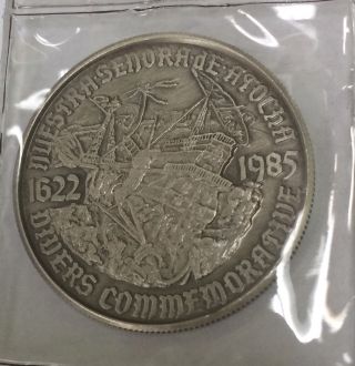 1oz Shipwreck Silver 1985 Diver ' S Commemorative Coin From Spanish Ship Atocha photo