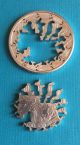 2015 Burundi African Lion Silver Jigsaw Puzzle Coin 1 Oz.  999 Fine,  Hand Cut Africa photo 2