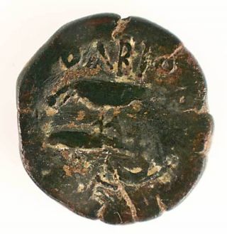 Ancient Greek Sarmatia Olbia Black Sea Dmeter Rare Coin 330 - 320 Bc.  Cast Ae Dm1 photo
