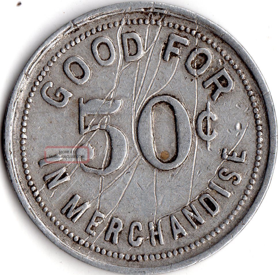 Rachel West Virginia Rachel Supply Company Merchant Good For Trade Token