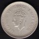 British India - 1944 - George Vi 1/2 Rupee Silver Coin Ex - Rare Coin British photo 1
