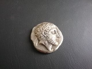 Ancient Greek Coin photo