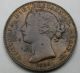 Nova Scotia 1 Penny Token 1856 - Copper - Vf - 1449 Coins: Canada photo 1