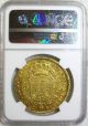 1808so - Fj Chile Carlos Iv Gold 8 Escudos Ngc Au - 53 L@@k Coins: World photo 3