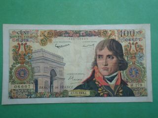 France 100 Francs 1963 Napoleon Bonaporte photo
