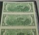 2003 Thomas Jefferson Uncut Sheet 4) $2 Dollar Bills World Reserve $28.  88 Small Size Notes photo 3