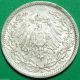 German Empire Silver Coin 1/2 Mar.  900 Fein Silver 1911 A Germany photo 1