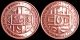 Bhutan Kingdom - Jigme Singye Wangchuk - Unc 5 Chertrums - Bronze Coin Bk36 Asia photo 1