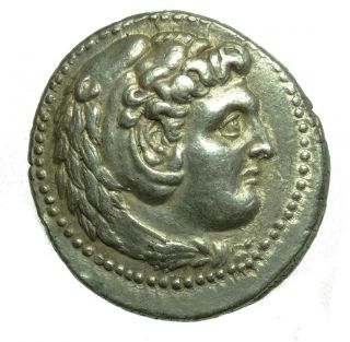 Alexander The Great Iii Macedon Silver Tetradrachm Mul.  708 photo