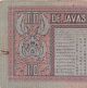 Netherlands Indie Saneering / Half Note 10 Gulden De Javasche Bank 1938 Asia photo 1