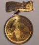 1905 October 8th Deutscher Tag Los Angeles Souvenir Medal Missing Back Pin Exonumia photo 1