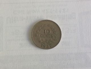 Coin,  Sarawak,  1927,  10 Cents photo