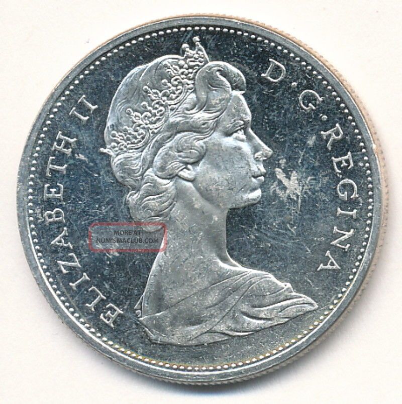 Canada Silver Dollar 1965