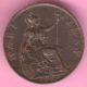 Uk (great Britain) - 1902 - Half Penny - King Edward Vii - Rarest Copper Coin - 6 UK (Great Britain) photo 1
