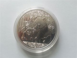 2012 Year China 1oz Silver Chinese Panda Coin 10yuan 40mm photo