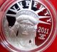 2011 American Eagle 1oz.  Platinum $100.  00 Proof Coin Platinum photo 2