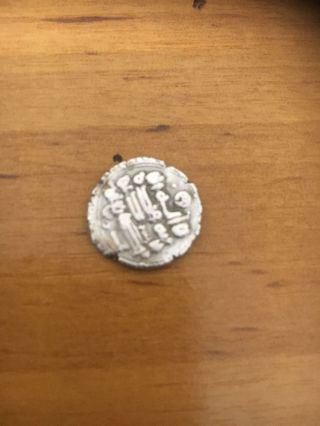Ancient Islamic Silver Coin - Mahmud 999 - 1030 Adah Dirham Silver 123 photo