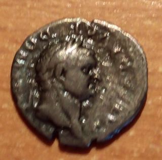Rare Victory Ar Quinarius Of Domitian photo