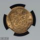 1890 - B Romania Gold 20 Lei Ngc Ms61 Coins: World photo 2
