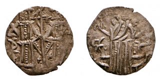 H86: Medieval Europe: Bulgaria:ivan Alexander& Michael Asen - 1331 Silver Coin photo
