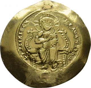 Lovely Gold Histamenon Nomisma Skyphat Byzantium Constantine X (1059 - 1067) photo