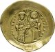 Lovely Gold Histamenon Nomisma Skyphat Byzantium Constantine X (1059 - 1067) Coins: Medieval photo 2