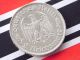 Rare German Coin 2 Mark Friedrich Schiller 1934 F Silver Third Reich Nazi Wwii Germany photo 6