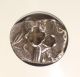 393 - 294 Bc Attica,  Athens Athena Owl Ancient Greek Silver Tetradrachm Ngc Vg Coins: Ancient photo 1