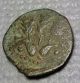 Bronze Agrippa I Jewish Biblical Time Prutah Coin 1271 Coins: Ancient photo 2
