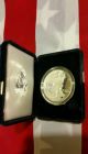 2002 W American Eagle 1 Oz Silver Proof Coin - Display Box & Coins photo 1